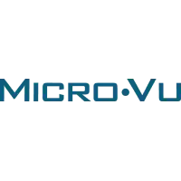 A black and blue background with the word " microvi ".