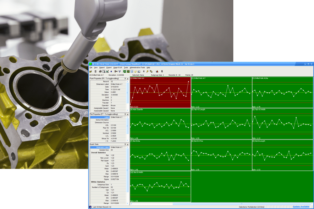 QC-Calc Real Time Data Collection